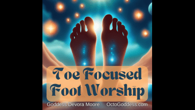 Long Toes Focused Foot Worship Audio With AI Generated Images: Octogoddess Hacks Your Attention With Her Feet Audio Mp3 Version