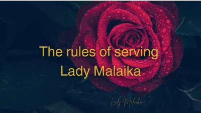 The Rules Of Serving Lady Malaika