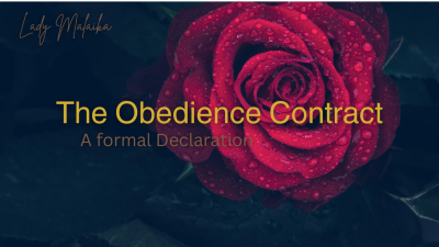 The Obedience Contract