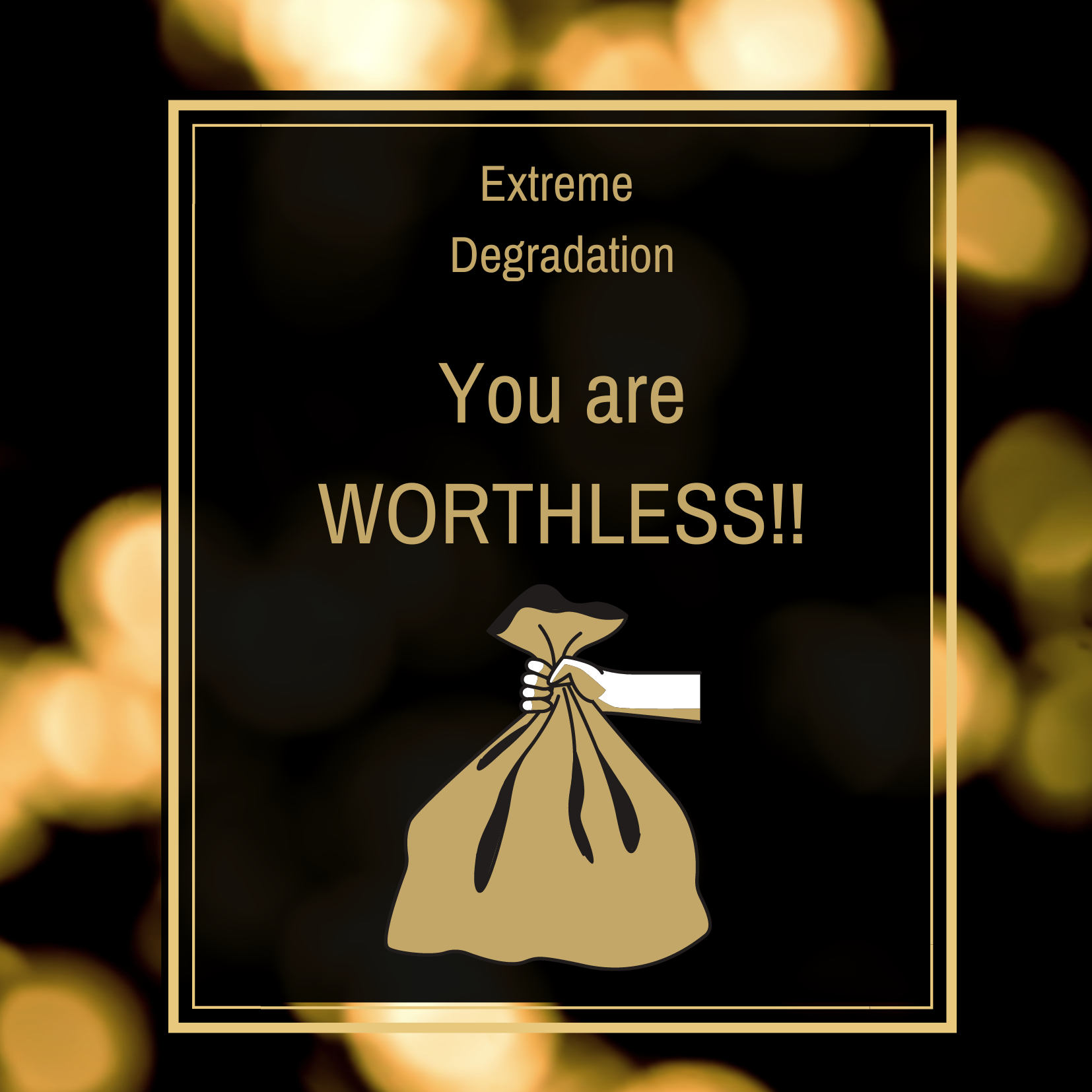 You Are Worthless Trash!! Extreme Humiliation & Degradation!
