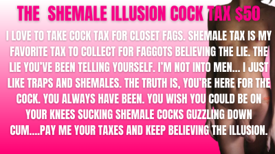 Shemale Cock Lover Tax