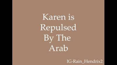 Karen Gives Arab Humiliating Footjob
