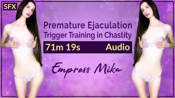 Premature Ejaculation Trigger Training In Chastity Audio Mp3