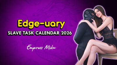 Edge-Uary: Slave Task Calendar 2026