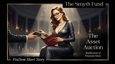 The Asset Auction: Reallocation Of Financial Slaves- By Ms Smyth Of The Smyth Fund { Findom Short Story }