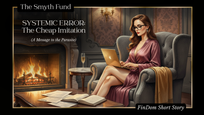 Systemic Error: The Cheap Imitation (A Message To The Parasite) By Ms Smyth Of The Smyth Fund { Findom Short Story }