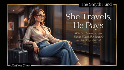 She Travel, He Pays: What A Human Wallet Funds When She Travels And He Stays Behind By Ms Smyth Of The Smyth Fund { Findom Story }
