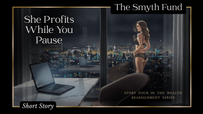 She Profits While You Pause- Part Four Of The Wealth Reassignment Series { Findom Short Story }