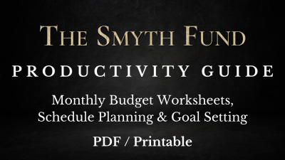 Productivity Guide (Pdf/Printable)