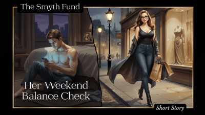Her Weekend Balance Check: A Quiet-Luxury Spiral Of Spending And Submission By Ms Smyth Of The Smyth Fund { Findom Short Story }