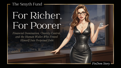 For Richer, For Poorer- Financial Domination, Chastity Control, And The Human Wallet Who Vowed Himself Into Perpetual Debt By Ms Smyth Of The Smyth Fund { Findom Story }