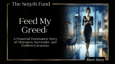 Feed My Greed: A Financial Domination Story Of Obsession, Surrender, And Endless Extraction { Findom Short Story }
