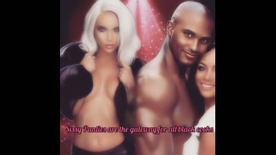 Sissy Panties Are The Gateway For All Black Cocks