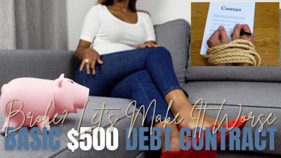 Basic Debt Contract: The First Step Down You'll Never Climb Back From