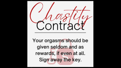 Chastity Contract