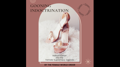 Gooning Indoctrination To The Female Supremacy Agenda