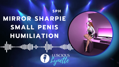 Mirror Sharpie Small Penis Humiliation