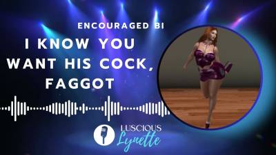 I Know You Want His Cock, Faggot