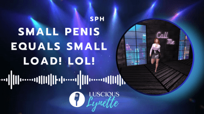 Small Penis Equals Small Load! Lol!