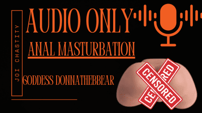 Anal Masturbation| JOI