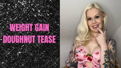 Weight Gain Doughnut Tease & Challenge Audio