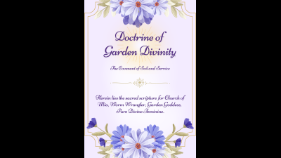The Doctrine Of Garden Divinity Contract