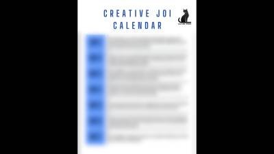Creative JOI Calendar 31 Days