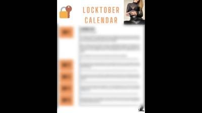 Locktober Calendar 31 Tasks