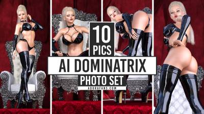 Adora AI Dominatrix Photo Set X 10