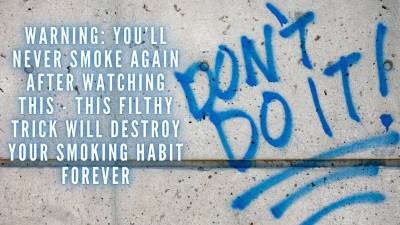 The Nlp Toolbox: Warning!!! You'll Never Smoke Again After Watching This This Filthy Trick Will Destroy Your Smoking Habit Forever