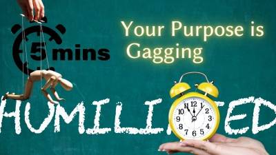 Shamestream: Your Purpose Is Gagging
