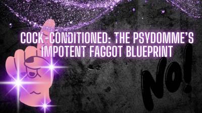 The Nlp Toolbox: Cock-Conditioned The Psydomme's Impotent Faggot Blueprint