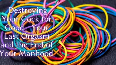 The Nlp Toolbox: Destroying Your Cock For Good Your Last Orgasm And The End Of Your Manhood