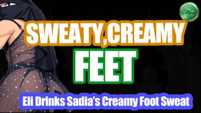 Eli Drinks Sadia's Creamy Foot Sweat- Story
