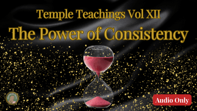 Temple Teachings Vol Xii: The Power Of Consistency Audio Only