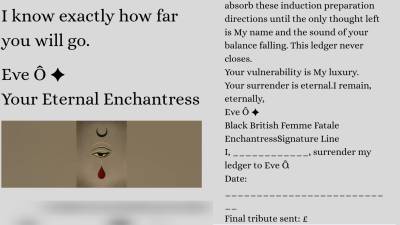 The Ledger * Induction Preparation * Findom Indoctrination