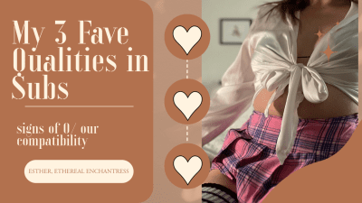 MY3 Fave Qualities In Subs- Pdf