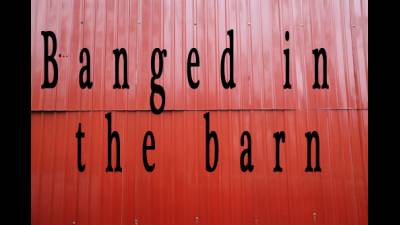 Banged In The Barn!