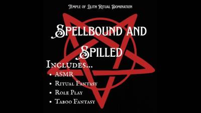 Spellbound And Spilled - ASMR Ritual Stroke Control + Sacred Oil Devotion (15:03) Succubus Control * Rosemary Oil Bath * Edging Task