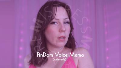 Findom Voice Memo
