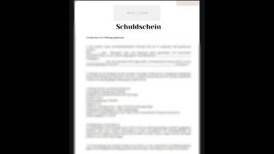 Schuldschein Xs 200Eur