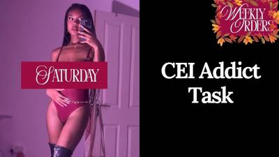 Weekly Orders- Saturday Task: CEI