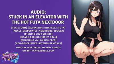 Stuck In An Elevator With The Hot Futa Nextdoor