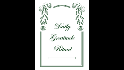 Daily Gratitude Ritual