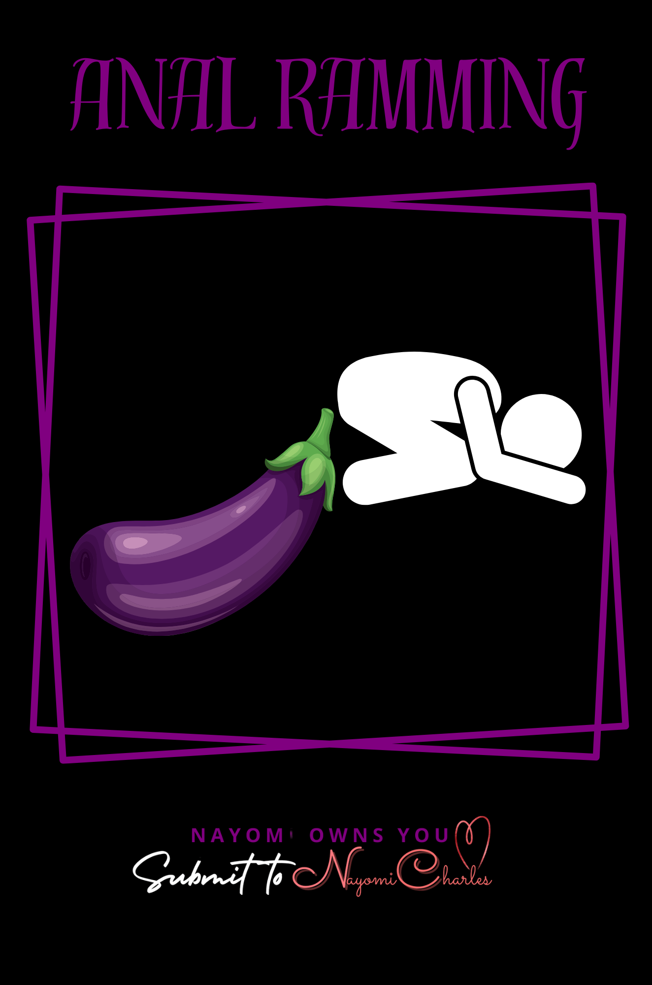 Anal Ramming For Sissies