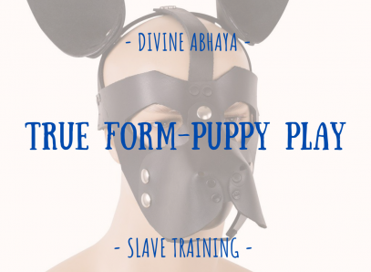True Form Puppy Play
