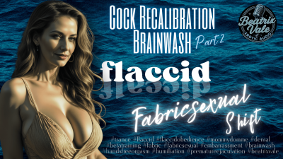 Cock Recalibration Brainwipe PT2: Flaccid Fabricsexual Shift