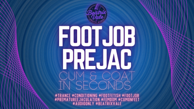 Footjob Prejac: Cum & Coat In Seconds