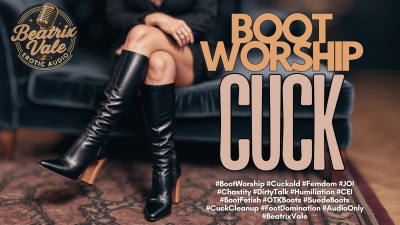 Boot Worship Cuck