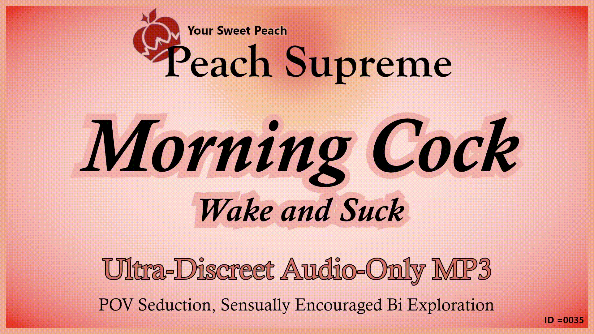 Morning Cock: Wake And Suck ***Ultra-Discreet Audio-Only MP3***